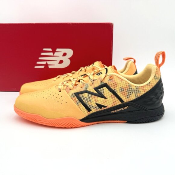 New Balance Audazo V6 Pro Indoor Soccer Shoes Men\'s SA1IP6 Orange Black